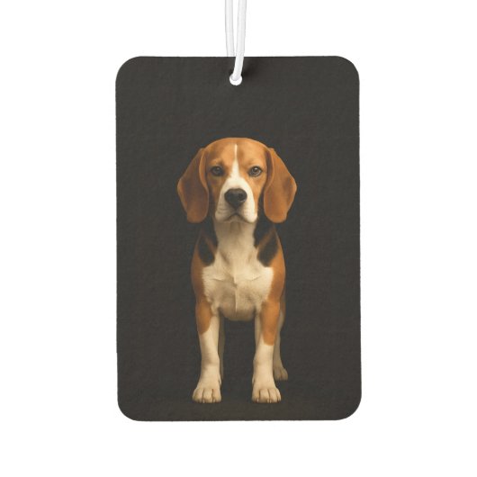 Black 4 Luxe Car Air Fresheners Kind Beagle カーエアーフレッシュナー (裏面)