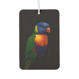 Black 4 Luxe Car Air Fresheners, Lorikeet Parrot カーエアーフレッシュナー