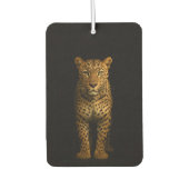 Black 4 Luxe Car Air Fresheners Majestic Leopard カーエアーフレッシュナー (正面)