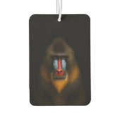 Black 4 Luxe Car Air Fresheners, Mandrill Monkey カーエアーフレッシュナー (裏面)