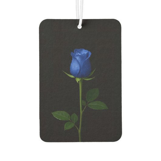 Black 4 Luxe Car Air Fresheners Midnight Blue Rose カーエアーフレッシュナー (裏面)