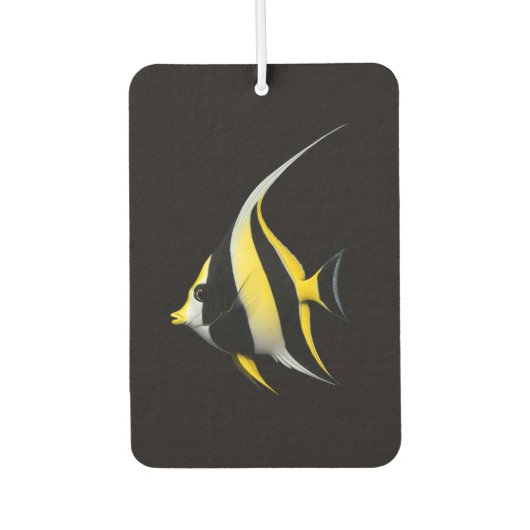 Black 4 Luxe Car Air Fresheners, Moorish Idol カーエアーフレッシュナー (正面)