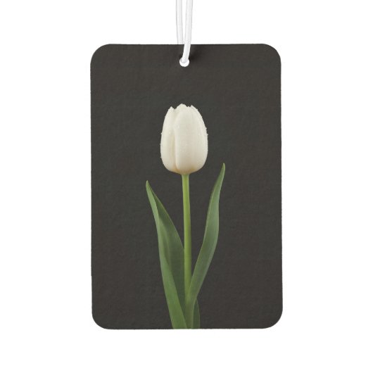 Black 4 Luxe Car Air Fresheners Pearl White Tulip カーエアーフレッシュナー (裏面)