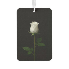 Black 4 Luxe Car Air Fresheners, Pure White Rose カーエアーフレッシュナー