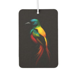 Black 4 Luxe Car Air Fresheners, Rainbow Bird カーエアーフレッシュナー
