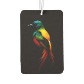 Black 4 Luxe Car Air Fresheners, Rainbow Bird カーエアーフレッシュナー (裏面)