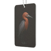 Black 4 Luxe Car Air Fresheners, Reddish Egret カーエアーフレッシュナー (左)