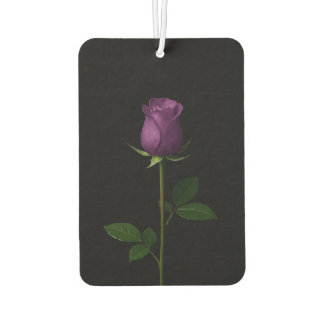 Black 4 Luxe Car Air Fresheners, Royal Violet Rose カーエアーフレッシュナー