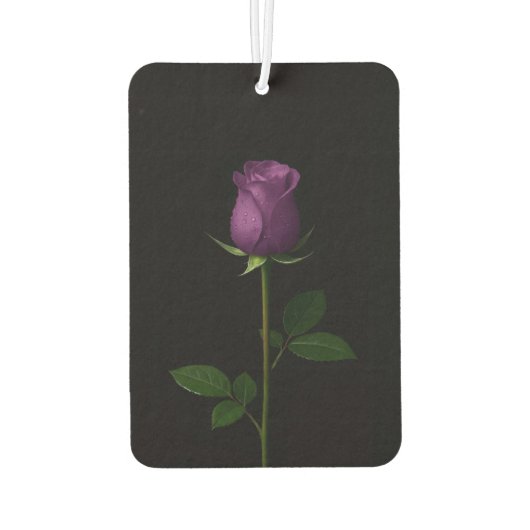 Black 4 Luxe Car Air Fresheners, Royal Violet Rose カーエアーフレッシュナー (裏面)