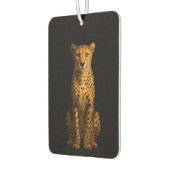 Black 4 Luxe Car Air Fresheners, Sleek Cheetah カーエアーフレッシュナー (左)