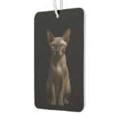 Black 4 Luxe Car Air Fresheners, Sphynx Cat カーエアーフレッシュナー (左)