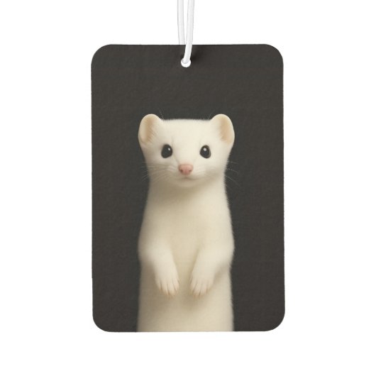Black 4 Luxe Car Air Fresheners, Stylish Ermine カーエアーフレッシュナー (裏面)