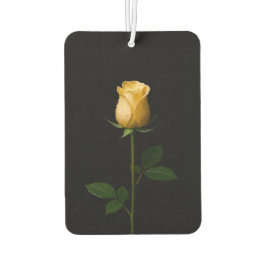 Black 4 Luxe Car Air Fresheners Sunlit Yellow Rose カーエアーフレッシュナー