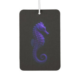 Black 4 Luxe Car Air Fresheners, Violet Seahorse カーエアーフレッシュナー