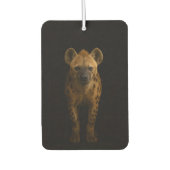 Black 4 Luxe Car Air Fresheners Wild Spotted Hyena カーエアーフレッシュナー (正面)