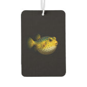 Black 4 Luxe Car Air Fresheners, Yellow Putterfish カーエアーフレッシュナー (裏面)