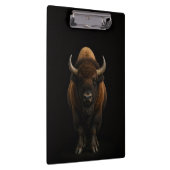 Black 4 Luxe Clipboard, American Bison クリップボード (右)