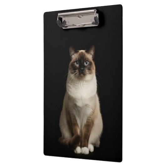 Black 4 Luxe Clipboard, Birmanese Cat クリップボード (左)