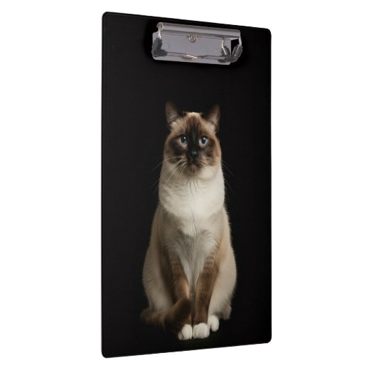 Black 4 Luxe Clipboard, Birmanese Cat クリップボード (右)