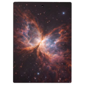 Black 4 Luxe Clipboard, Butterfly Nebula クリップボード (裏面)