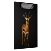 Black 4 Luxe Clipboard, Elegant Gazella クリップボード (右)