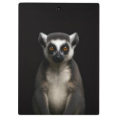 Black 4 Luxe Clipboard, Gentle Lemur クリップボード (裏面)