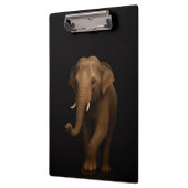 Black 4 Luxe Clipboard, Indian Elephant クリップボード (左)
