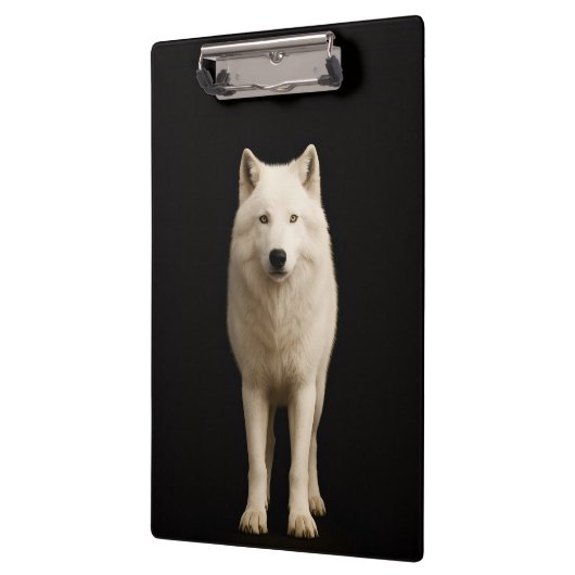 Black 4 Luxe Clipboard, Ivory Arctic Wolf クリップボード (左)