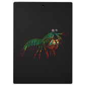 Black 4 Luxe Clipboard, Mantis Shrimp クリップボード (裏面)