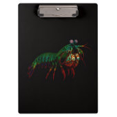 Black 4 Luxe Clipboard, Mantis Shrimp クリップボード (正面)