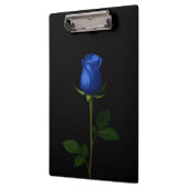 Black 4 Luxe Clipboard, Midnight Blue Rose クリップボード (左)