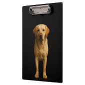 Black 4 Luxe Clipboard, Minimalist Labrador クリップボード (左)