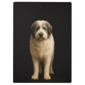 Black 4 Luxe Clipboard, Mioritic Shepherd クリップボード (裏面)