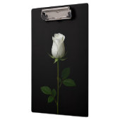 Black 4 Luxe Clipboard, Pure White Rose クリップボード (左)