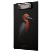 Black 4 Luxe Clipboard, Reddish Egret クリップボード (左)