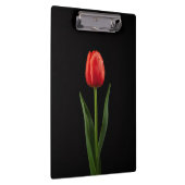 Black 4 Luxe Clipboard, Ruby Red Tulip クリップボード (右)