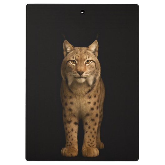 Black 4 Luxe Clipboard, Silent Lynx クリップボード (裏面)