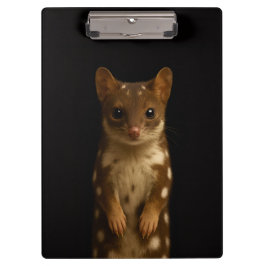 Black 4 Luxe Clipboard, Sweet Quoll クリップボード