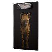 Black 4 Luxe Clipboard, Wild Spotted Hyena クリップボード (左)