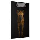 Black 4 Luxe Clipboard, Wild Spotted Hyena クリップボード (右)
