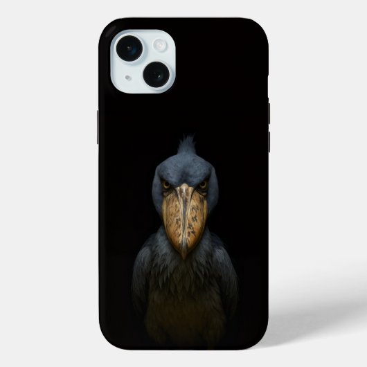 Black 4 Luxe, Exotic Shoebill Bird Case-Mate iPhoneケース (裏面)