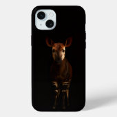 Black 4 Luxe, Forest Okapi iPhone 15 Plus Case-Mate iPhoneケース (裏面)