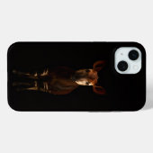 Black 4 Luxe, Forest Okapi iPhone 15 Plus Case-Mate iPhoneケース (裏面 (横))