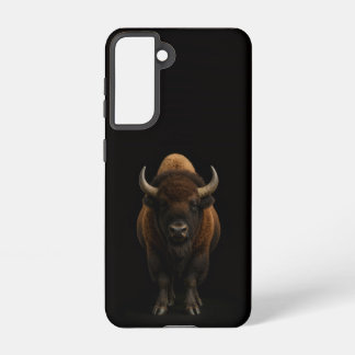 Black 4 Luxe  Galaxy S21 Case, American Bison Samsung Galaxy S21ケース