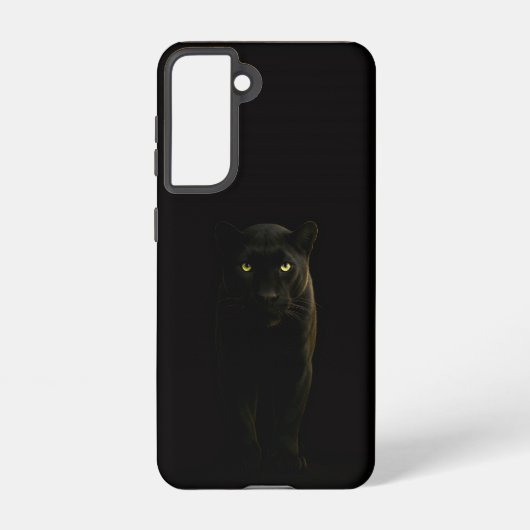 Black 4 Luxe  Galaxy S21 Case, Black Panther Samsung Galaxyケース (裏面)