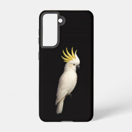 Black 4 Luxe  Galaxy S21 Case, Crested Cockatoo Samsung Galaxy S21ケース