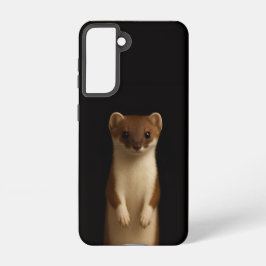 Black 4 Luxe  Galaxy S21 Case, Elegant Weasel Samsung Galaxy S21ケース