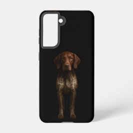 Black 4 Luxe  Galaxy S21 Case, German Pointer Dog Samsung Galaxy S21ケース