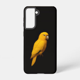 Black 4 Luxe  Galaxy S21 Case, Golden Parakeet Samsung Galaxy S21ケース