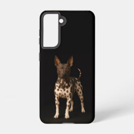 Black 4 Luxe  Galaxy S21 Case, Hairless Terrier Samsung Galaxy S21ケース